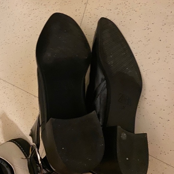 Zara Ankle Boots with Buckle - Picture 7 of 8